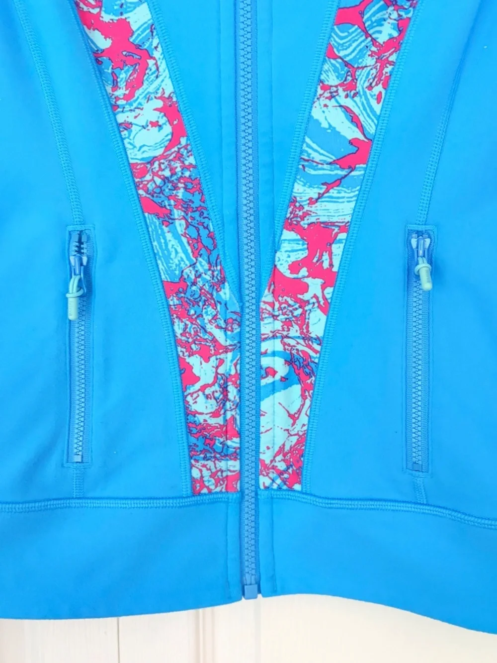Ivivva Lululemon Perfect Your Practice Jacket Zip Up Turquoise Size 12